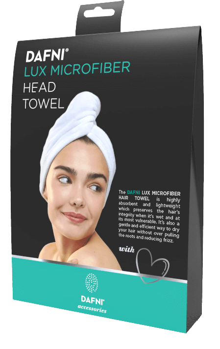 DAFNI ALLURE PACK:-DAFNI Allure Hair Straightening Brush + Head Towel