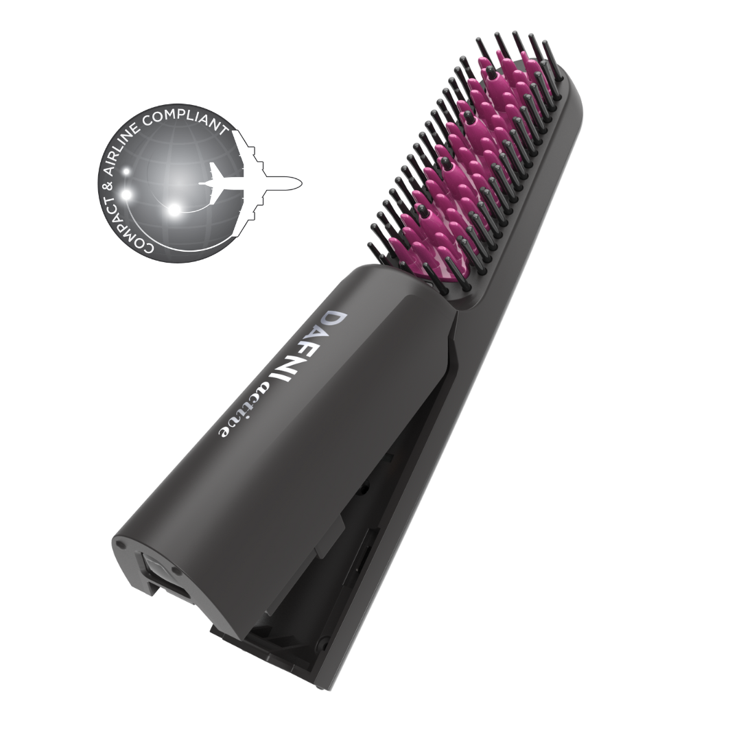 DAFNI active - cordless hair straightening brush – DAFNI® DAFNI active - cordless hair straightening brush – DAFNI®