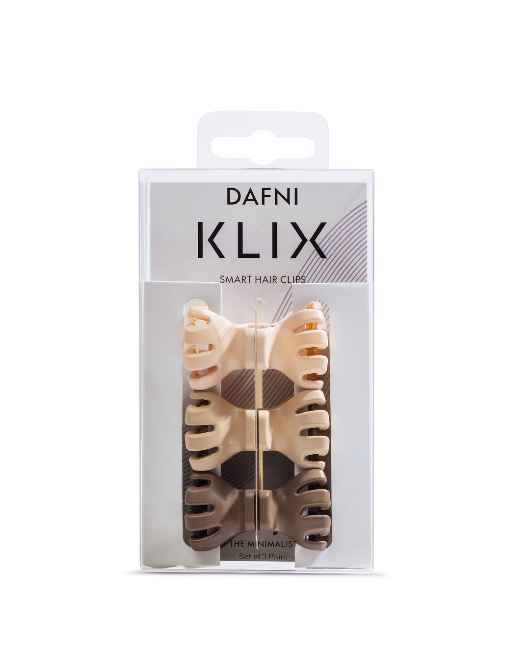 DAFNI KLIX - the minimalist - Sandstone - Set of 3