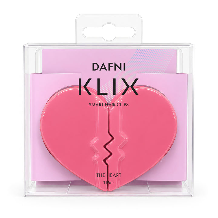 DAFNI KLIX - the heart- rich pink