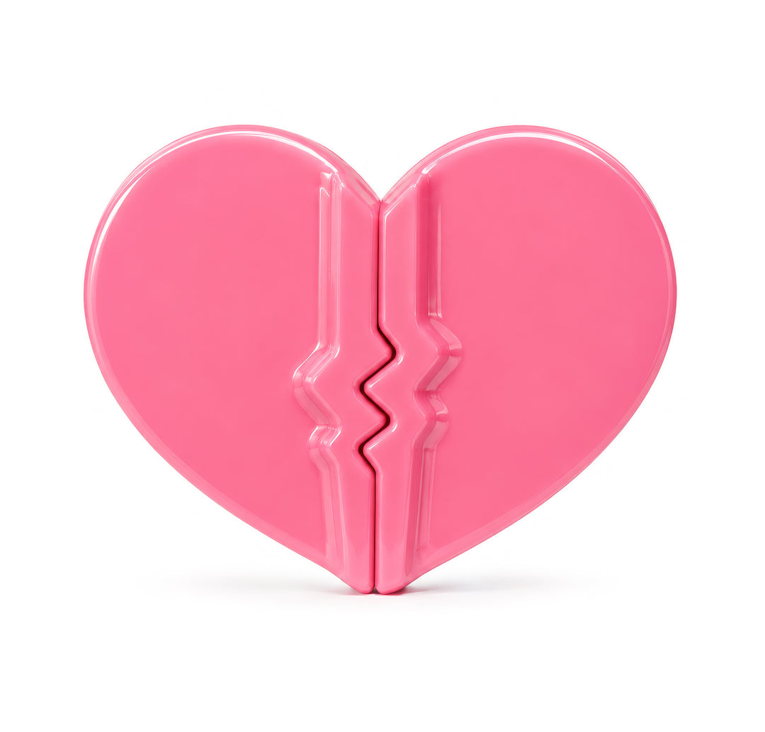 DAFNI KLIX - the heart- rich pink