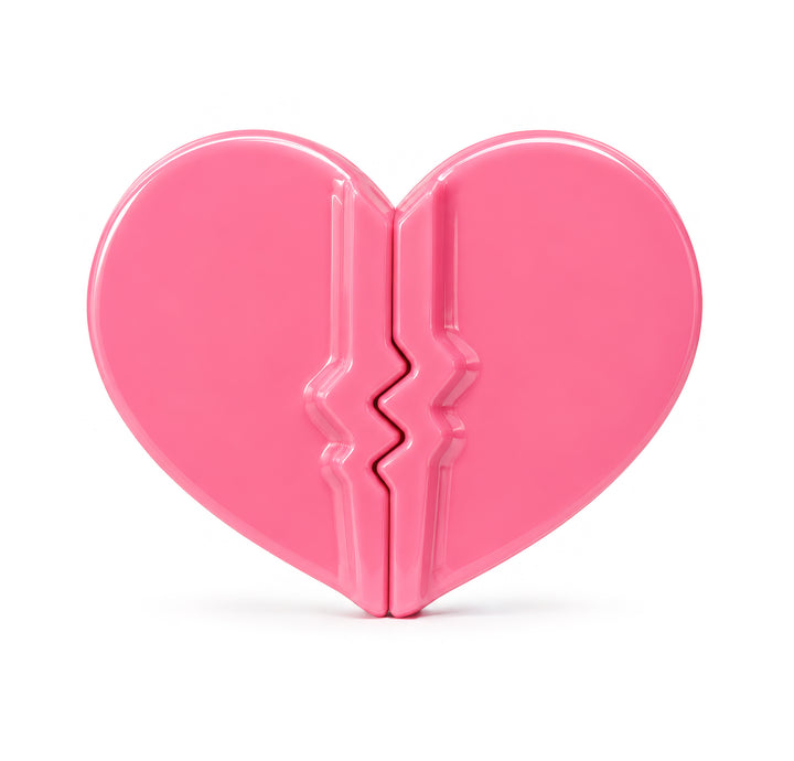 DAFNI KLIX - the heart- rich pink