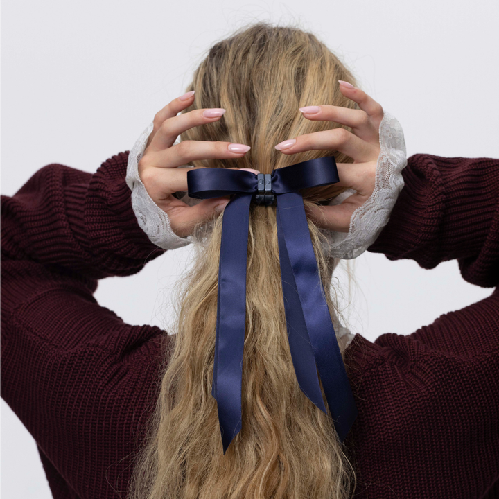 DAFNI KLIX - THE BOW - navy