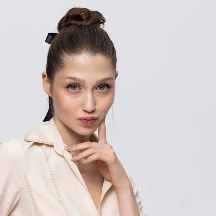 DAFNI KLIX - THE BOW - navy